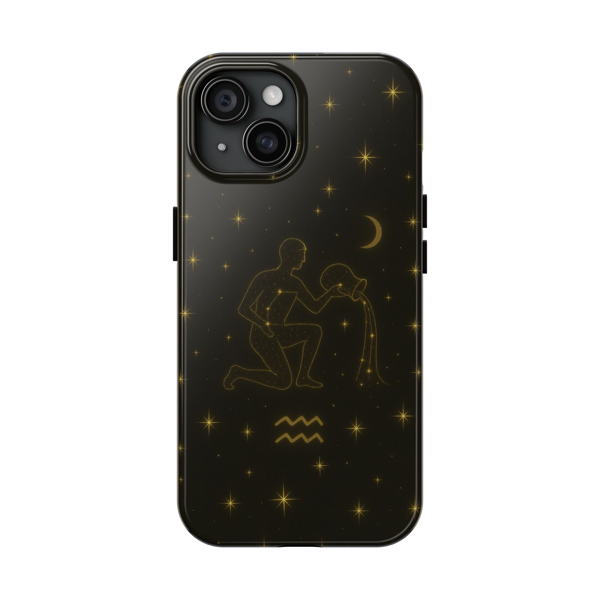 Aquarius Constellation Tough Phone Case — Zodiac Water-Bearer Astrology Design