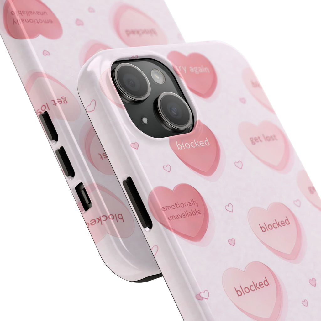 Non-Conversation Hearts Phone Case