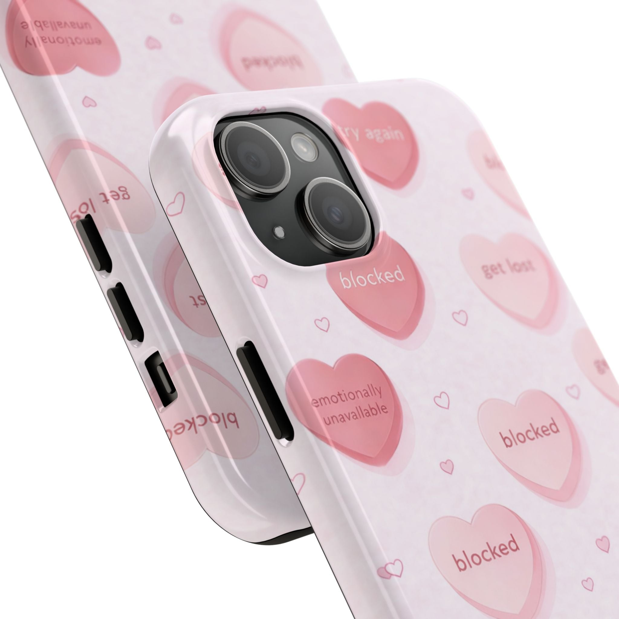 Non-Conversation Hearts Phone Case