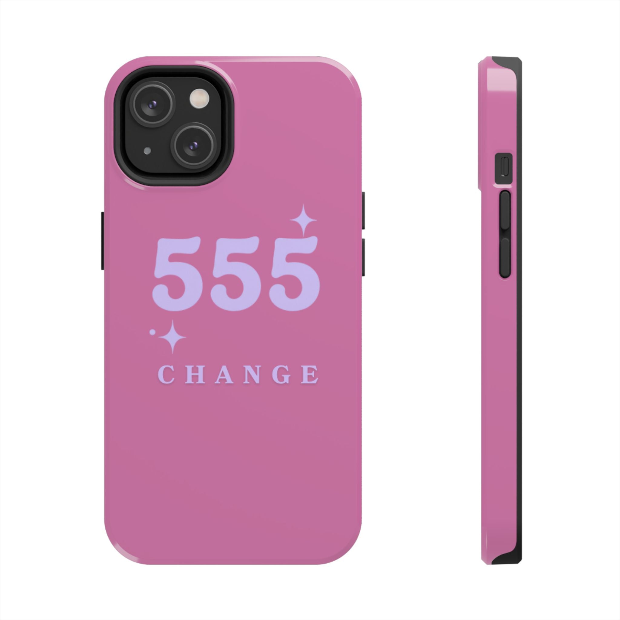 Pink & Purple 555 Change Phone Case