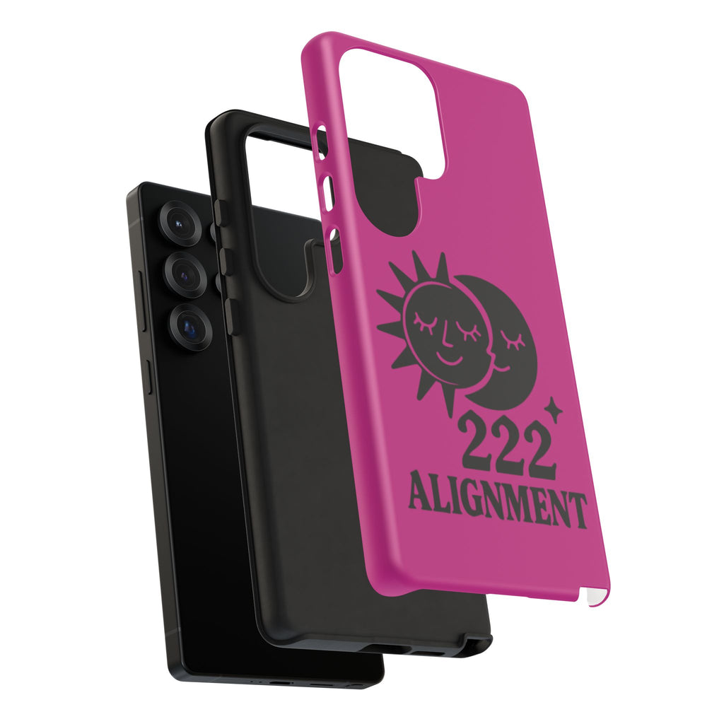 Black & Pink 222 Alignment Phone Case