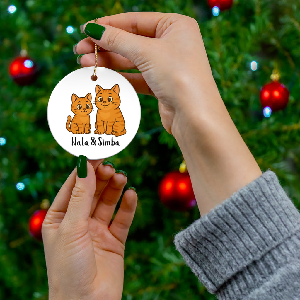 Cartoon Pet Ceramic Ornament Personalized Holiday Decoration