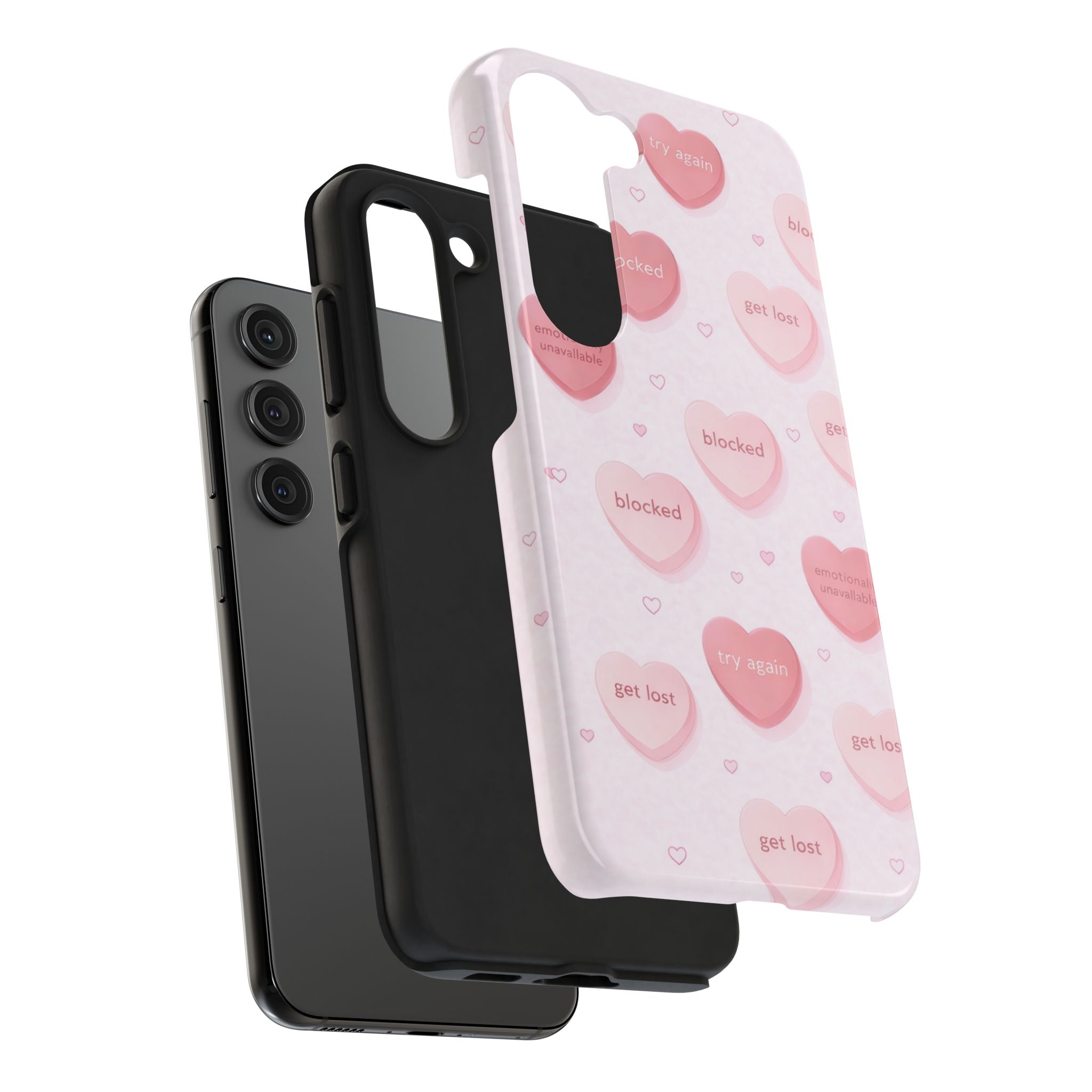 Non-Conversation Hearts Phone Case