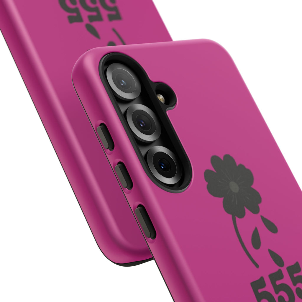 Black & Pink 555 Change Phone Case