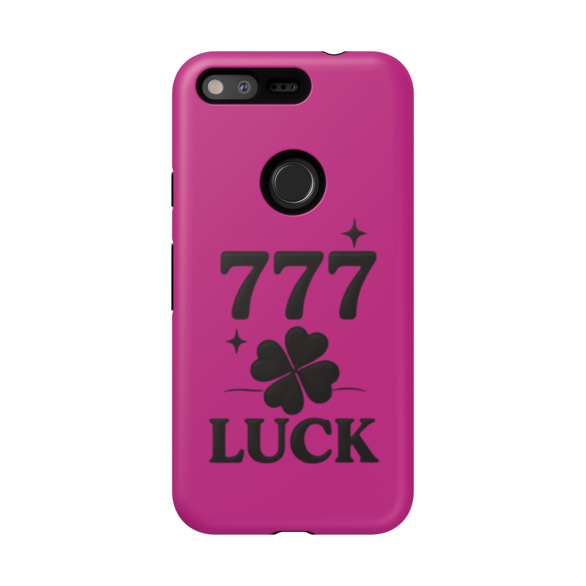 Black & Pink 777 Luck Phone Case