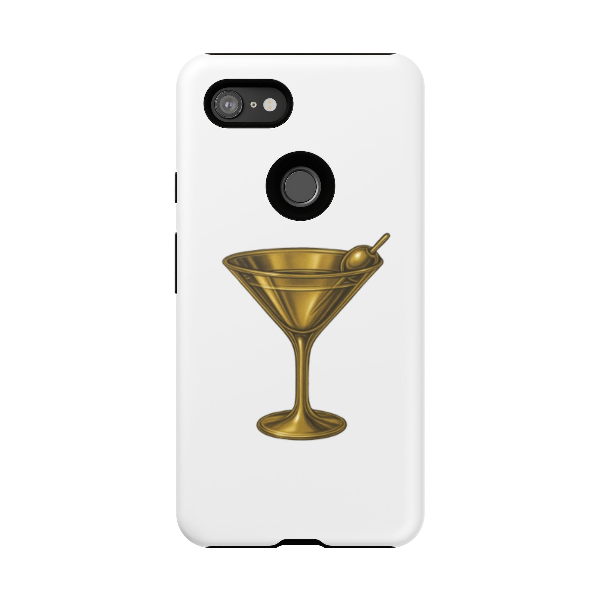 Gold Martini Tough Case