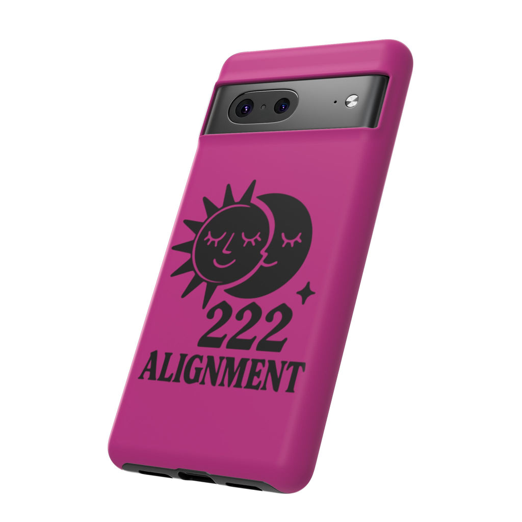 Black & Pink 222 Alignment Phone Case