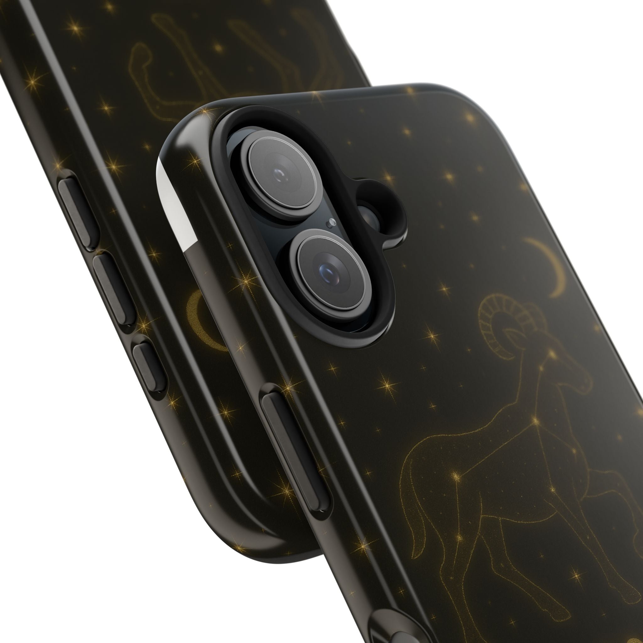 Aries Constellation Tough Phone Case — Zodiac Ram Star Map Design