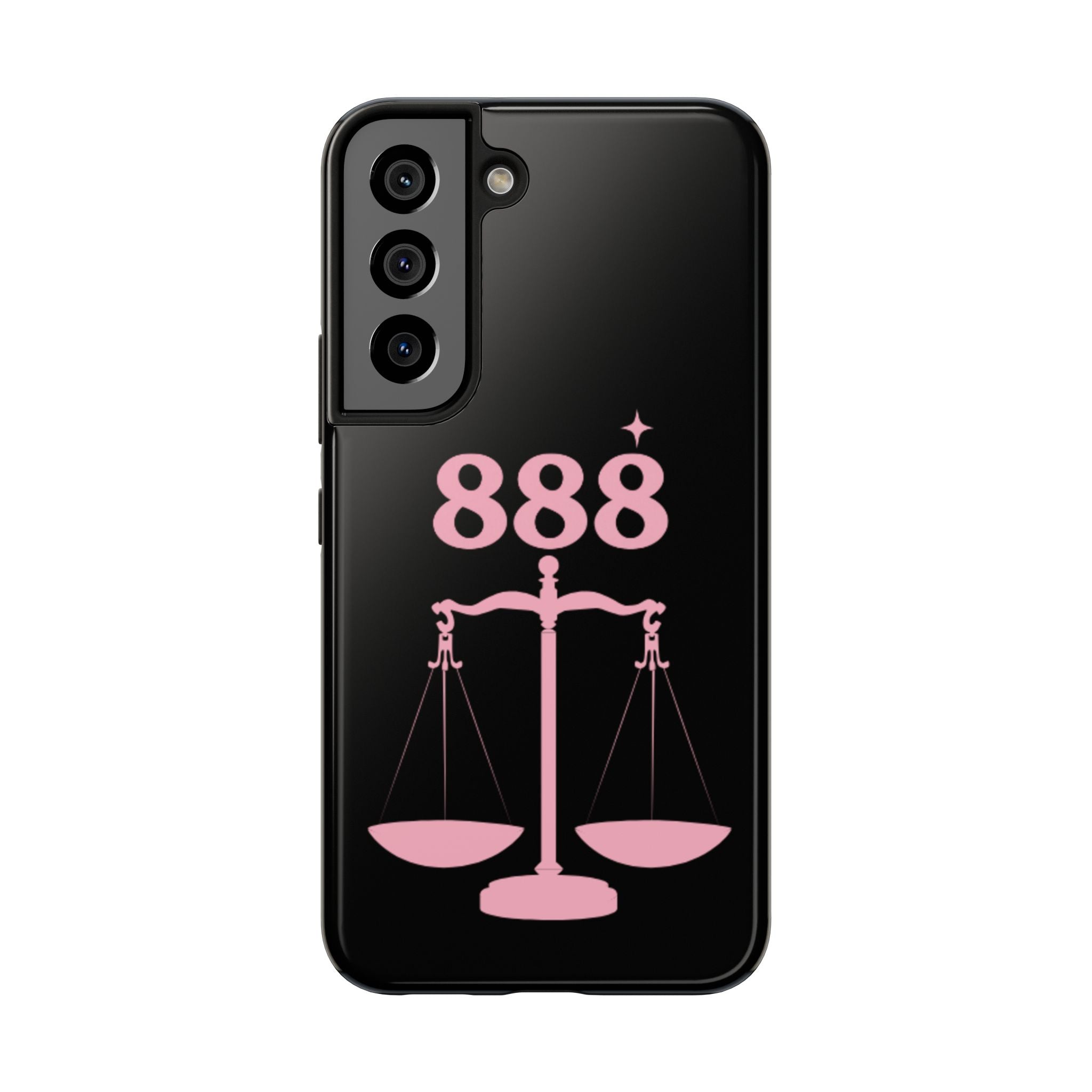 Black & Pink 888 Phone Case