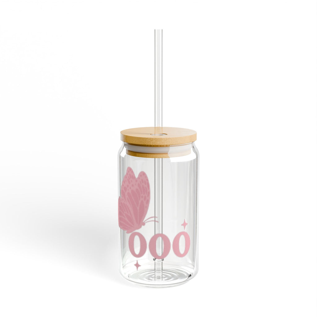 Pink Sipper Glass 000
