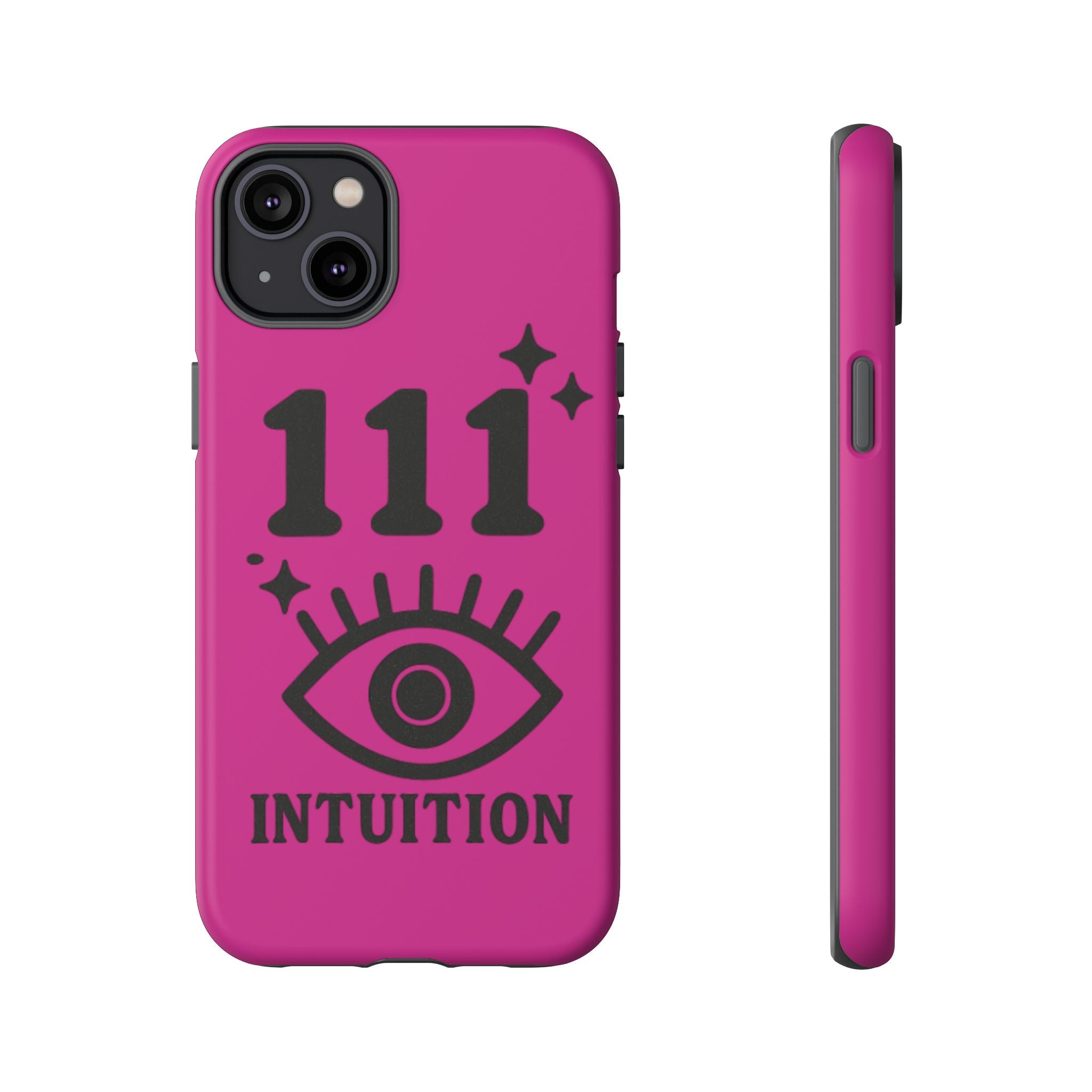 Black & Pink 111 Intuition Phone Case