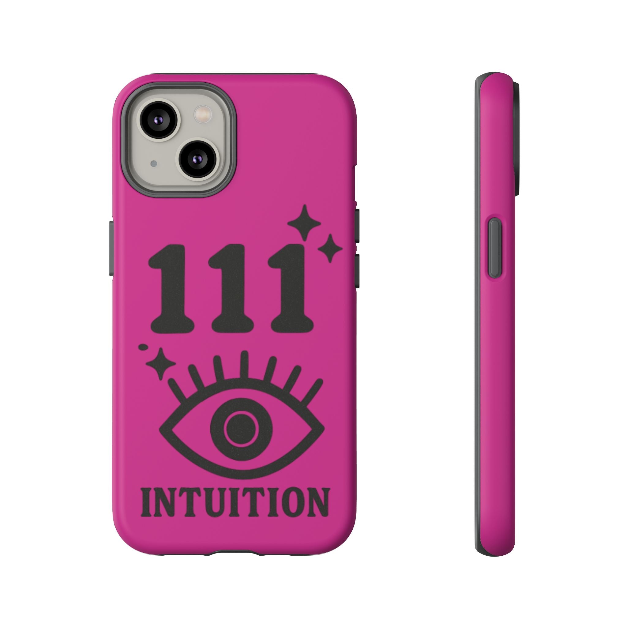 Black & Pink 111 Intuition Phone Case