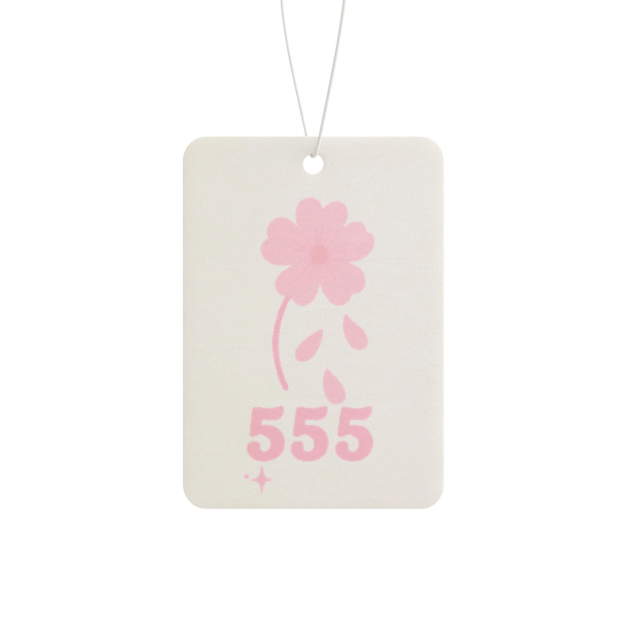 Car Air Freshener — Pink Flower 555