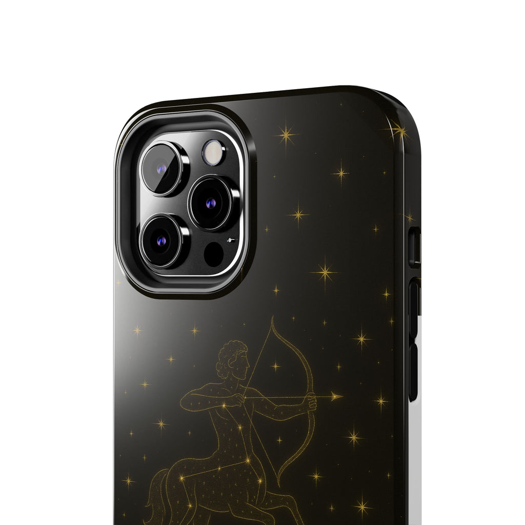 Sagittarius Constellation Tough Phone Case — Zodiac Archer Protective Cover