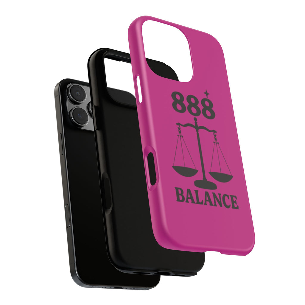 Black & Pink 888 Balance Phone Case