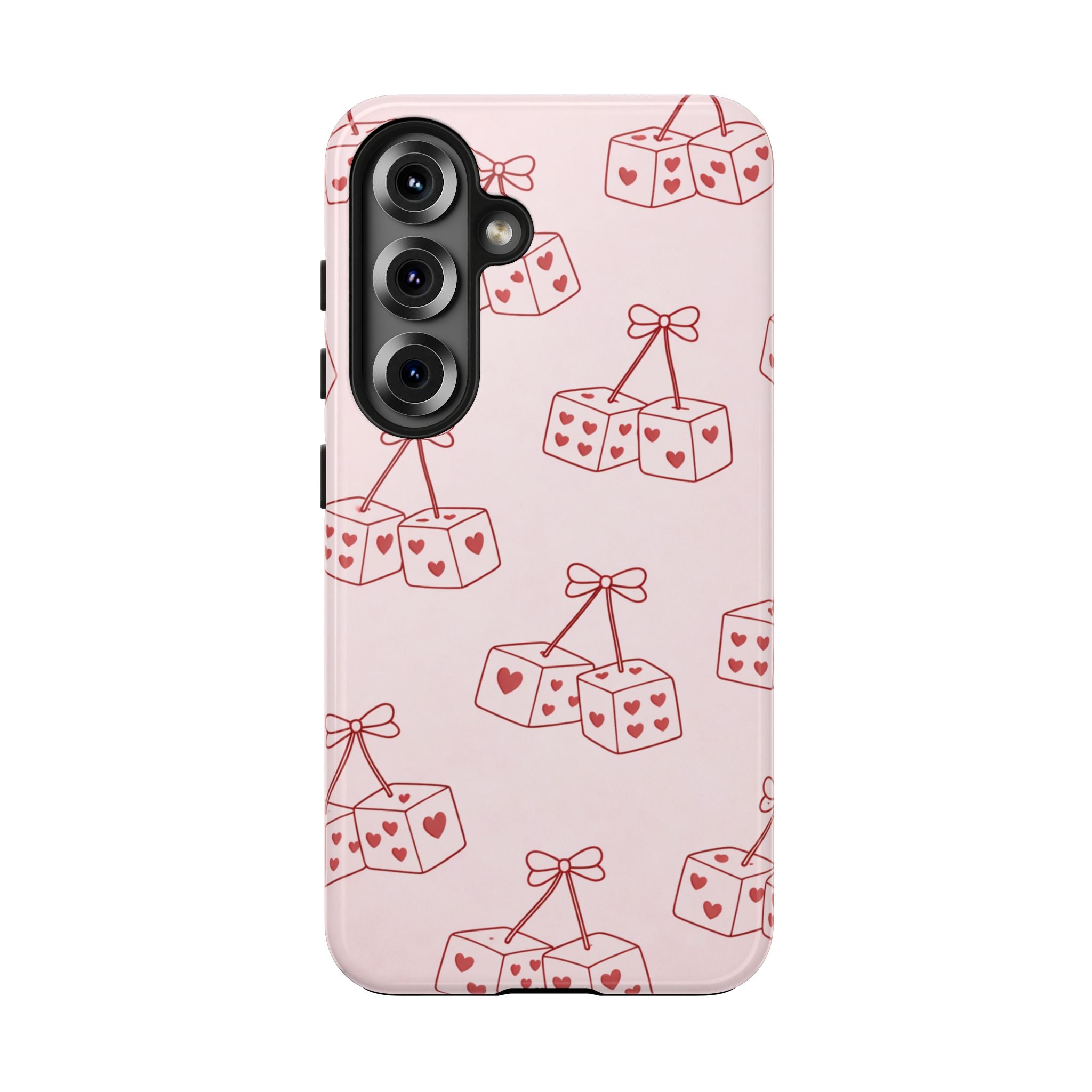 Red & Pink Heart Di Phone Case