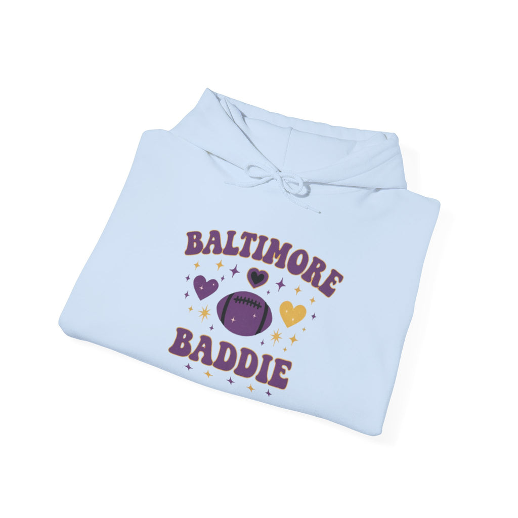 Baltimore Baddie Hoodie — Cute Charm City Graphic Pullover