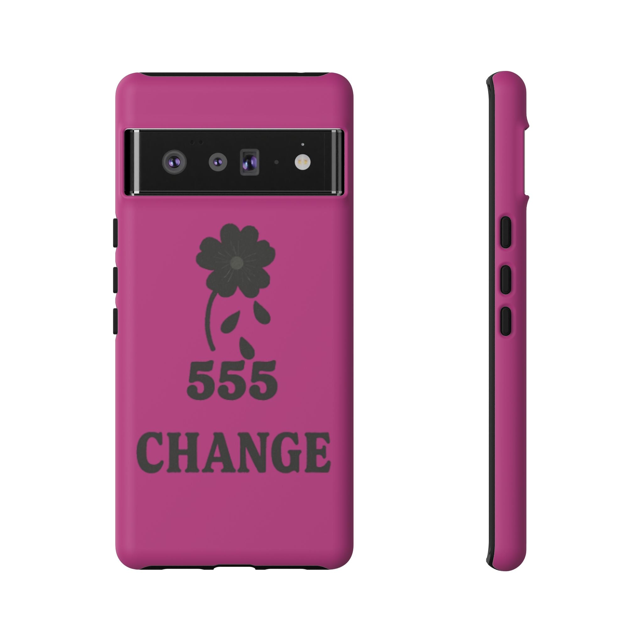 Black & Pink 555 Change Phone Case