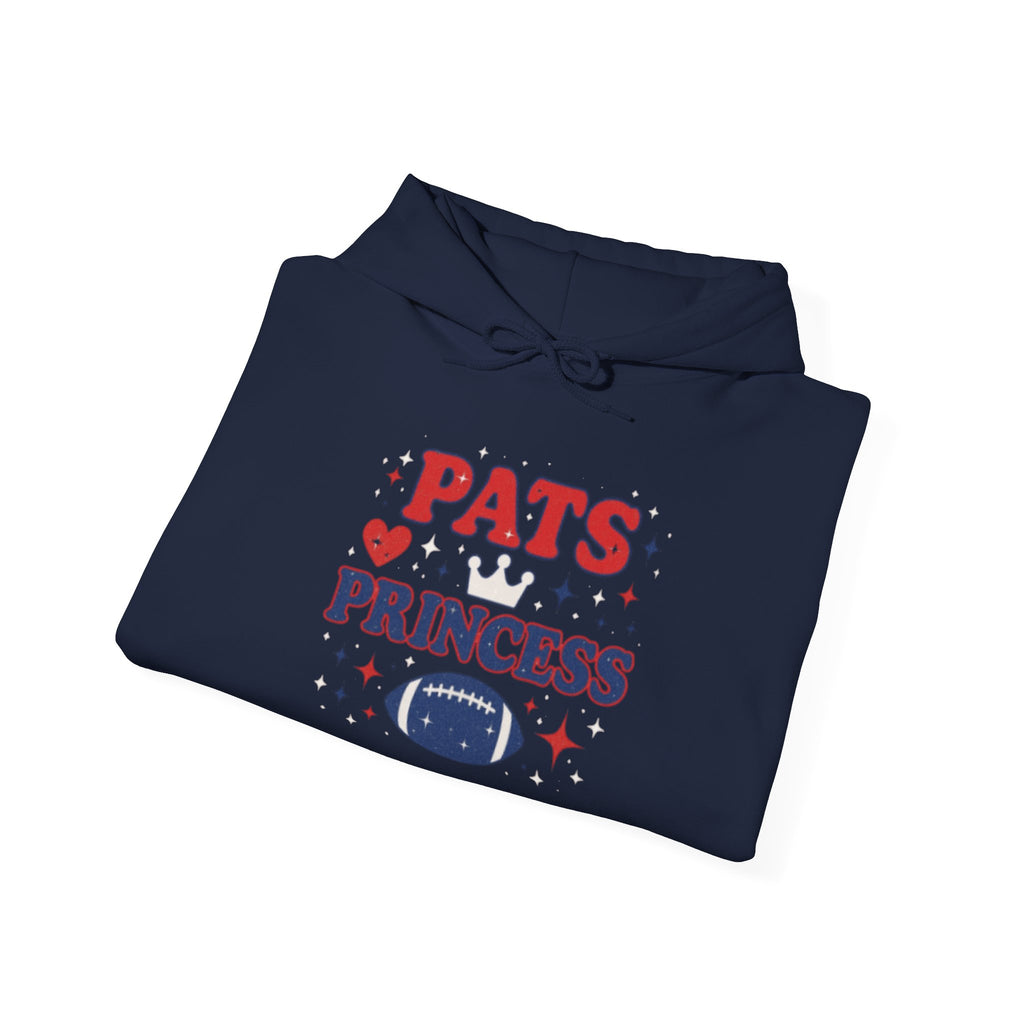 Pats Princess Hoodie — Cute New England Football Fan Pullover
