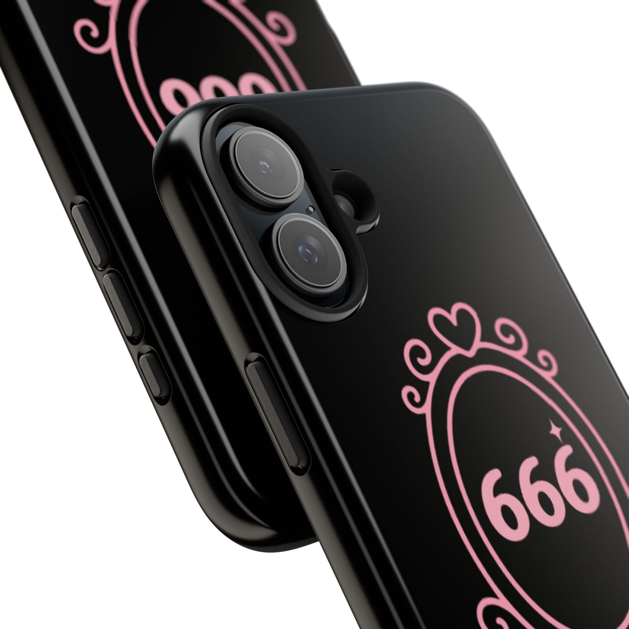 Black & Pink 666 Phone Case