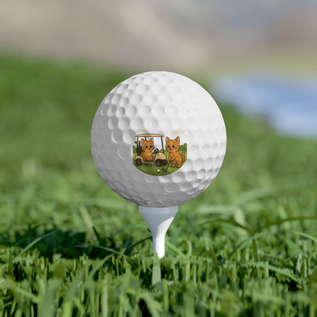 Cartoon Pet Golf Balls, 6pcs